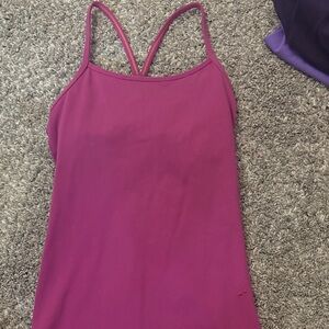 Lululemon magenta tank top